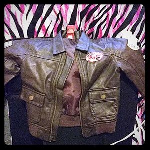 Arizona leather jacket size 18M